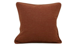 Chenille-Self-corded-pillow-cover---Firebrick